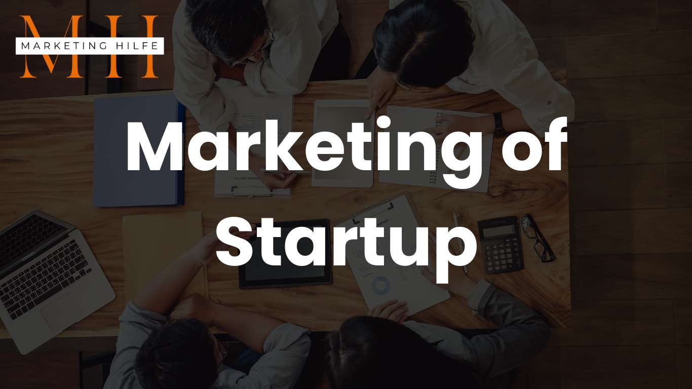 Marketing of Startup