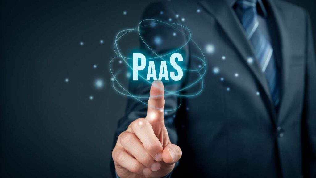 PaaS verwaltet Ressourcen für Cloud-Anwendungs-Entwicklung.