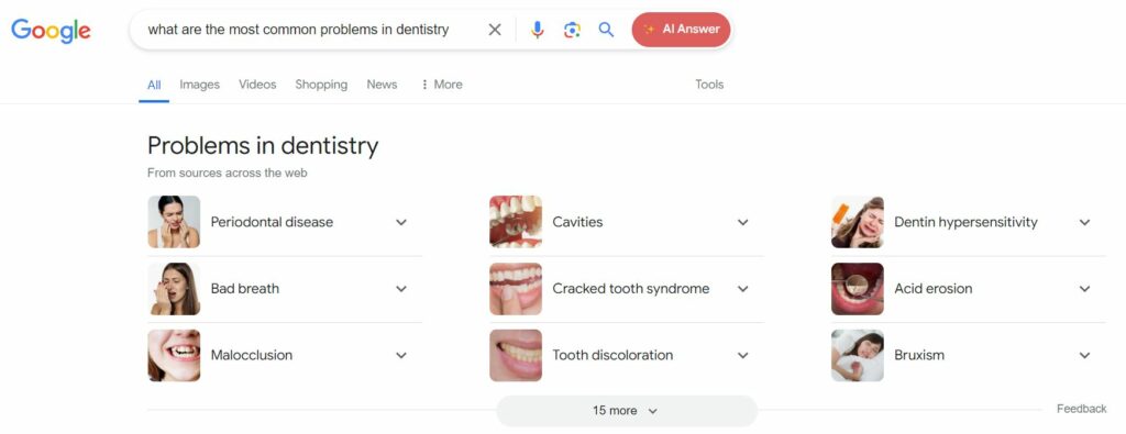 Probleme von Zahnärzten